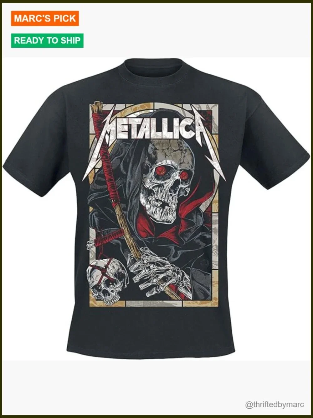 Classic Fit Men's Short Sleeve Crew Neck Band T-Shirt